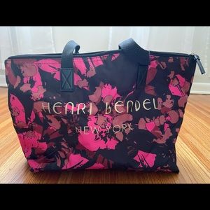 Henri Bendel nylon tote bag